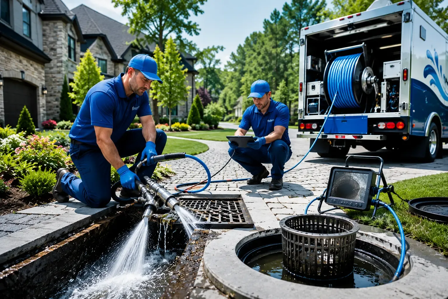 Local outdoor drain cleaning professionals in Prudenville, MI